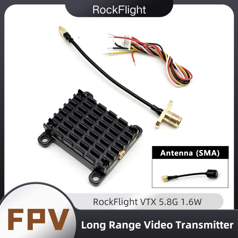 Fpv Drone Transmitter - RockFlight TX663 VTX 5.8G 48CH PitMode25mW/200mW/1000mW/1600mW