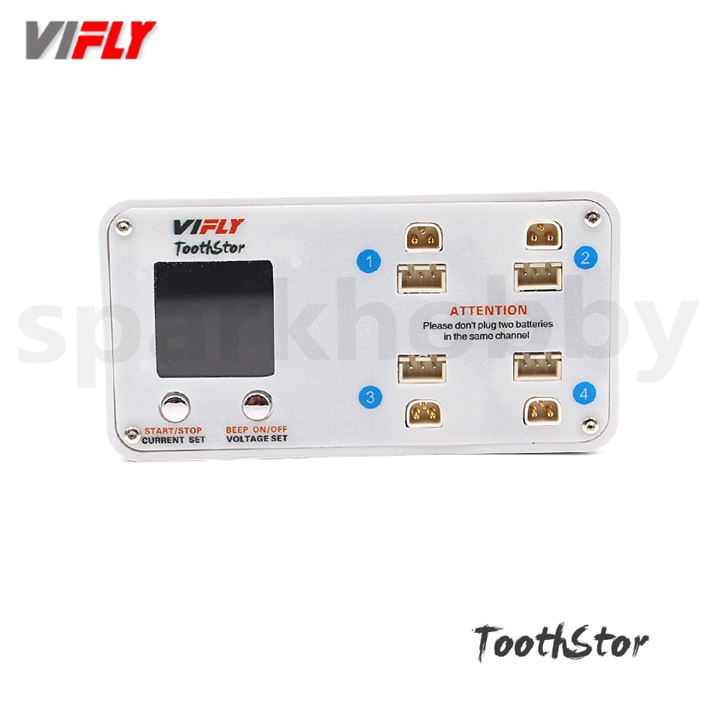Fpv Drone Charger - VIFLY ToothStor 4 Port 2S Balance