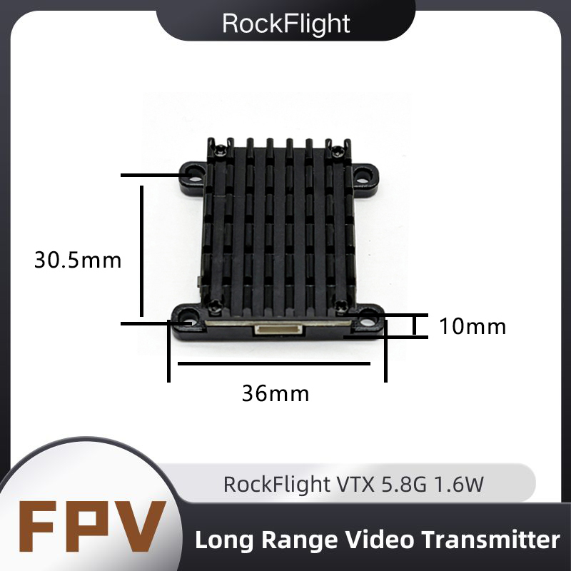RockFlight TX663 VTX 5.8G 48CH - огляд і ціна Fpv Drone Transmitter