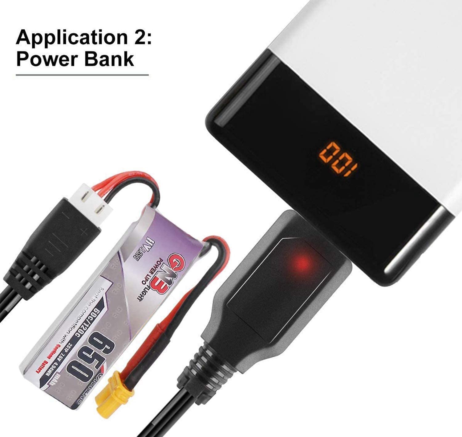 1-Pack XH-3P Balance 7.4V 1A L - огляд і ціна Fpv Drone Charger