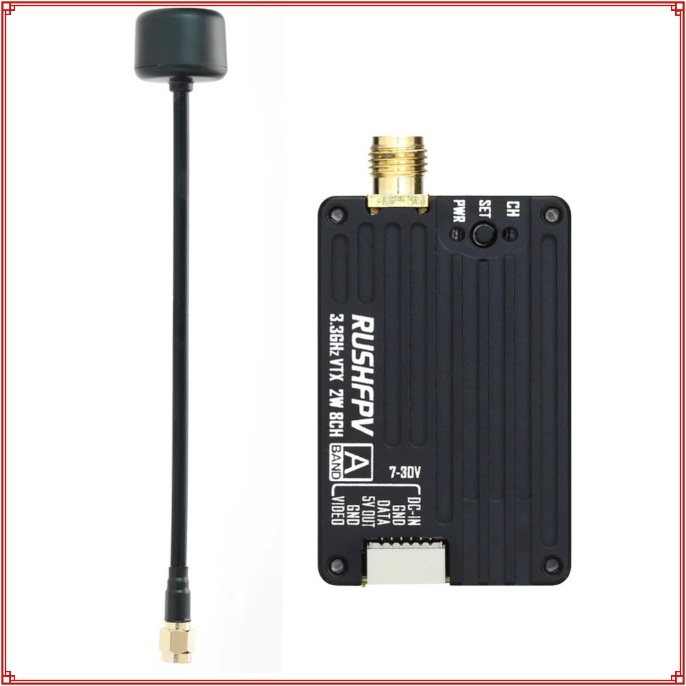 2026 New RUSHFPV 3.3G 2W VTX T - огляд і ціна Fpv Drone Antenna