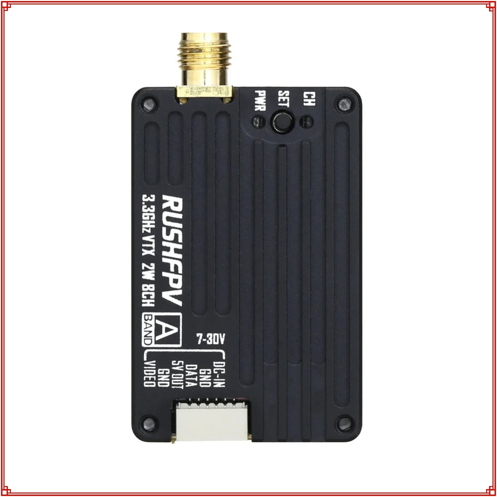 2026 New RUSHFPV 3.3G 2W VTX T - огляд і ціна Fpv Drone Antenna