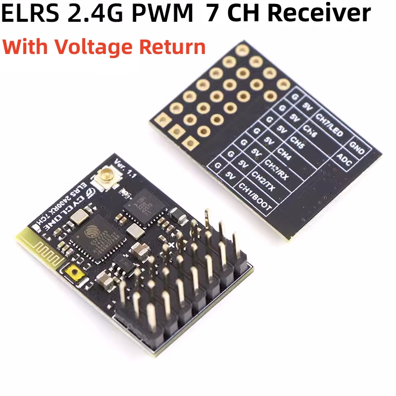 ELRS 2.4G PWM 7CH 6CH CRSF Rec - огляд і ціна Fpv Drone Antenna