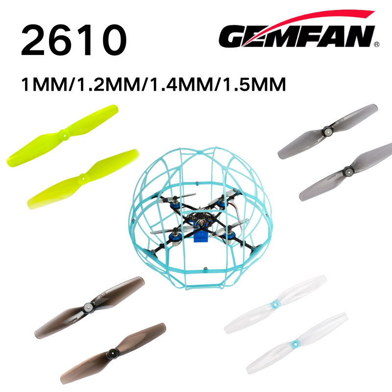 2610 Props Gemfan 2.6inch 2 Bl - огляд і ціна Fpv Drone Battery